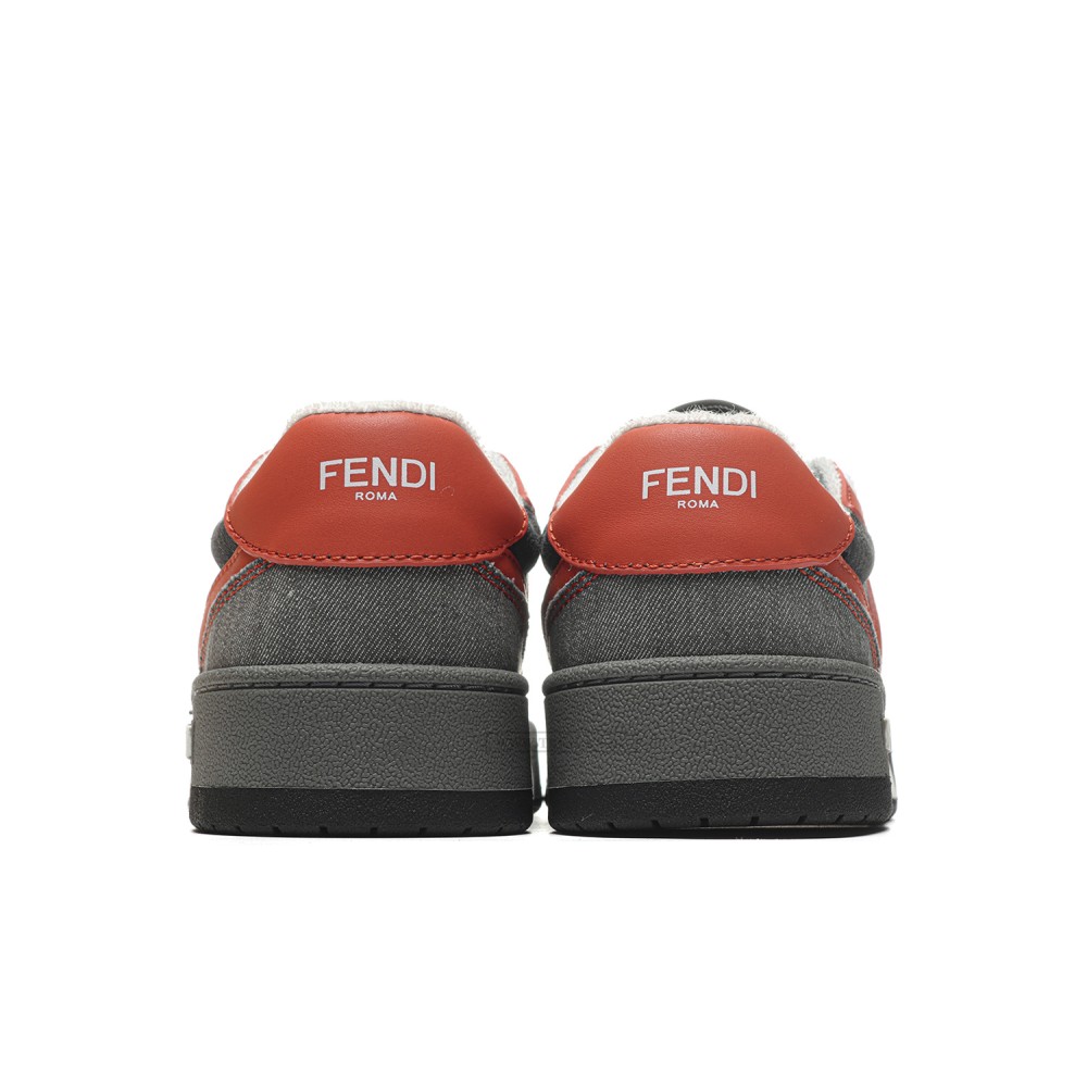 TBkicks Fend1 Match Sneakers Year of the Rabbit Orange/Grey