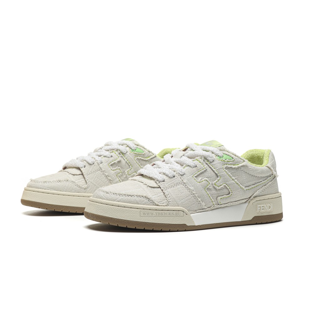 TBkicks Fend1 Match Sneakers White Canvas