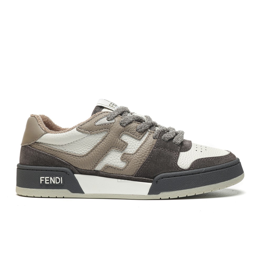 TBkicks Fend1 Match Sneakers Beige/Grey Suede
