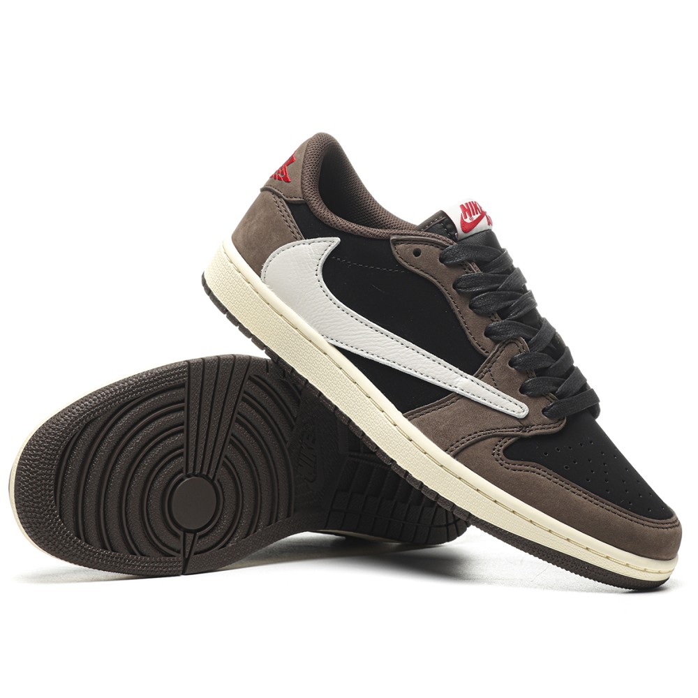 TBkicks Travis Scott Air Jordan 1 Low OG  Mocha