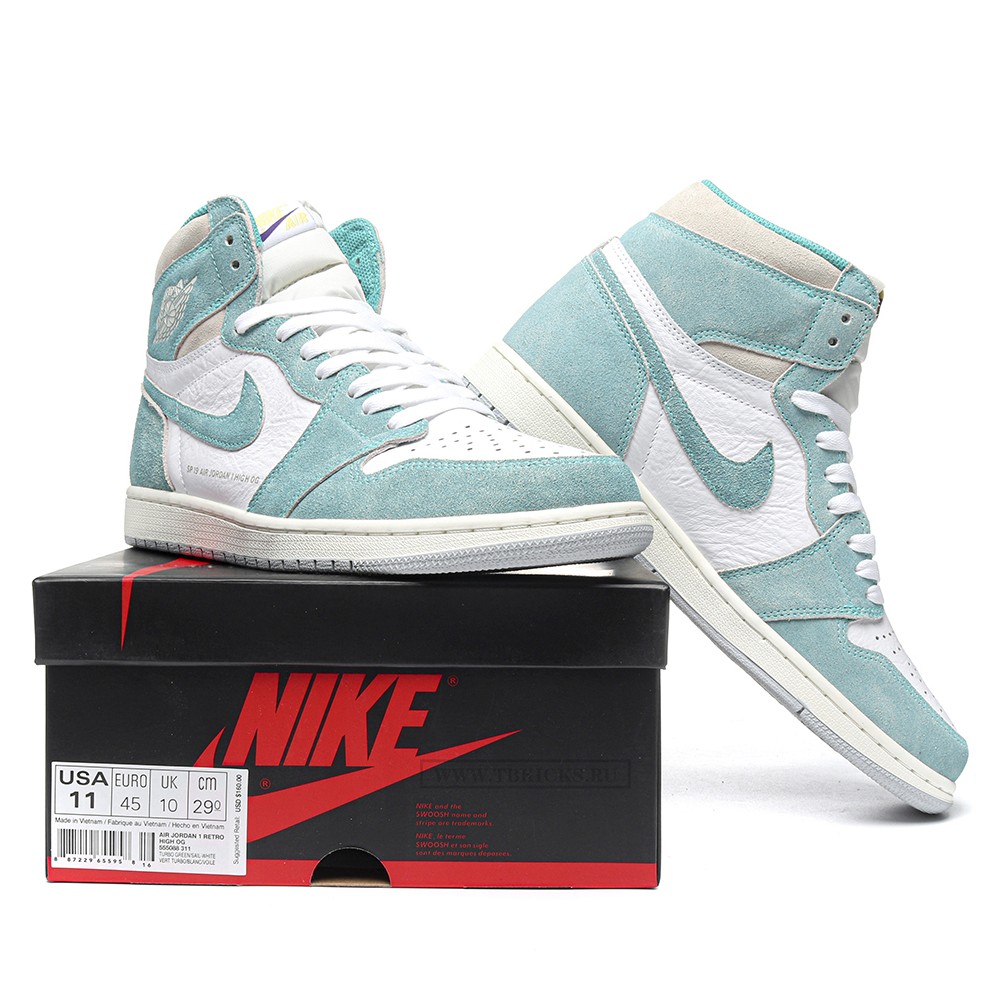 TBkicks Air Jordan 1 Turbo Green