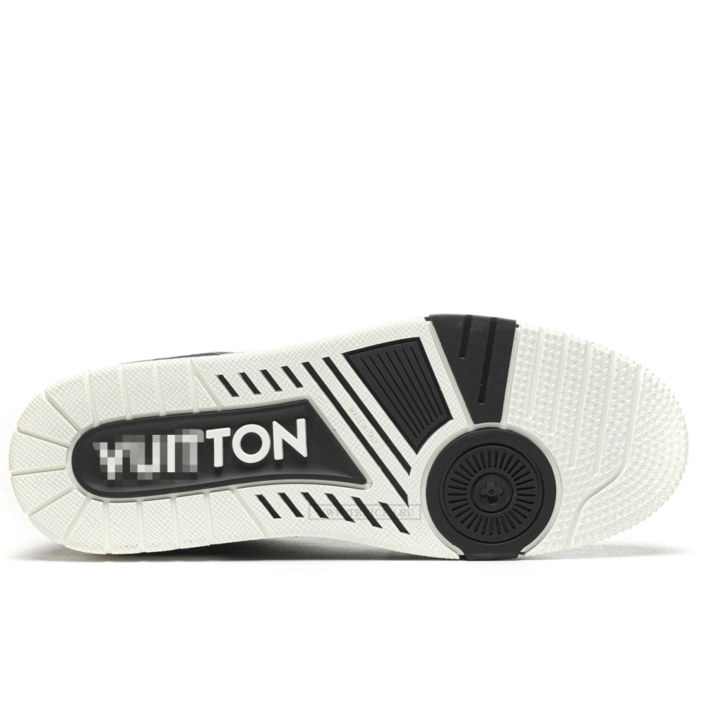 TBkicks L0*1S V*1TT0N Trainer Black Grey White