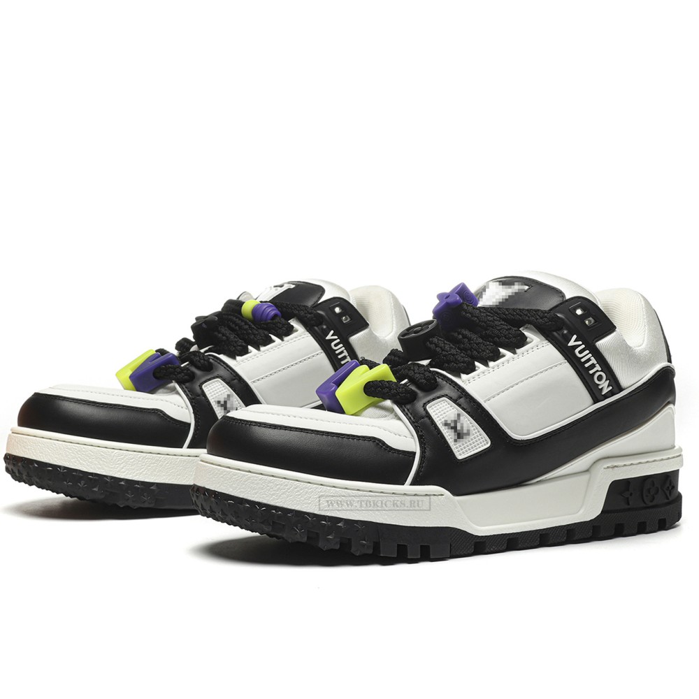TBkicks L0*1S V*1TT0N Trainer Maxi White Black