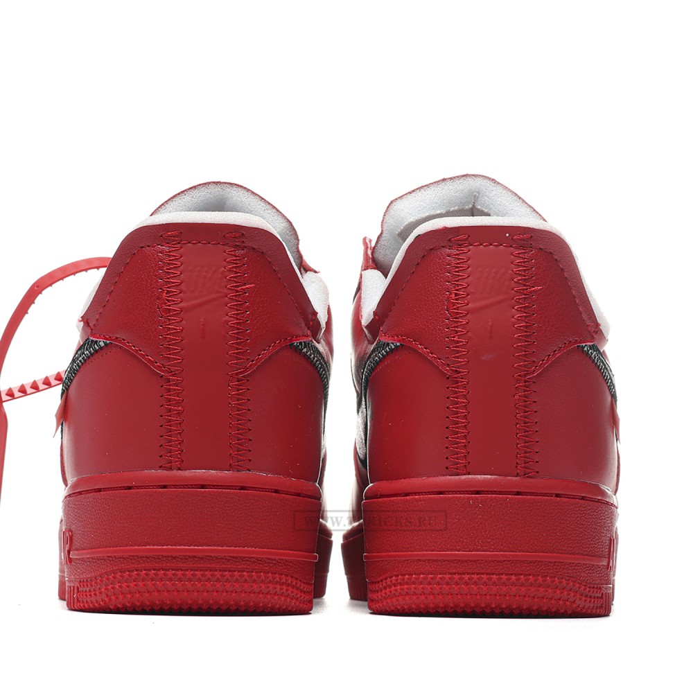 TBkicks Nike Air Force 1 Low Off-White Red