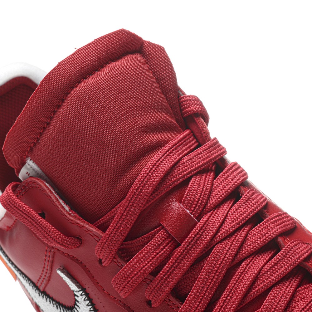TBkicks Nike Air Force 1 Low Off-White Red