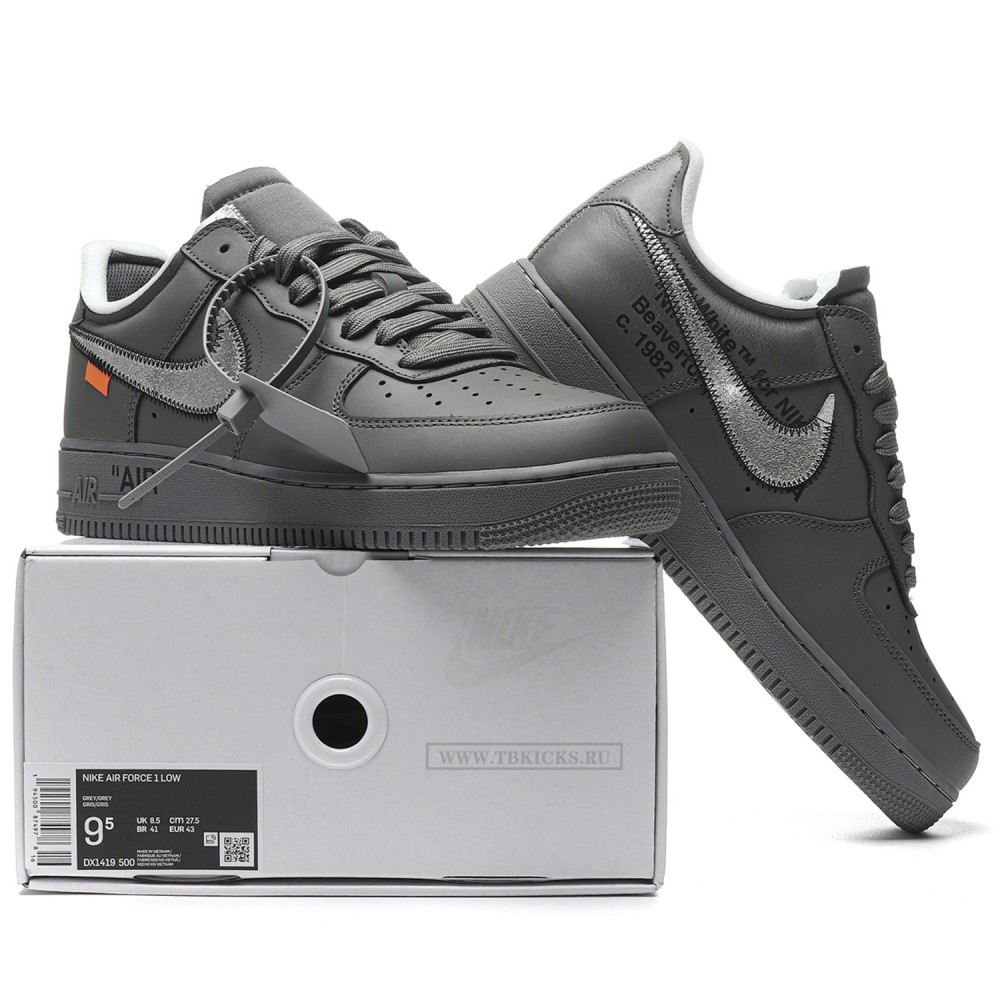 TBkicks Nike Air Force 1 Low Off-White Grey