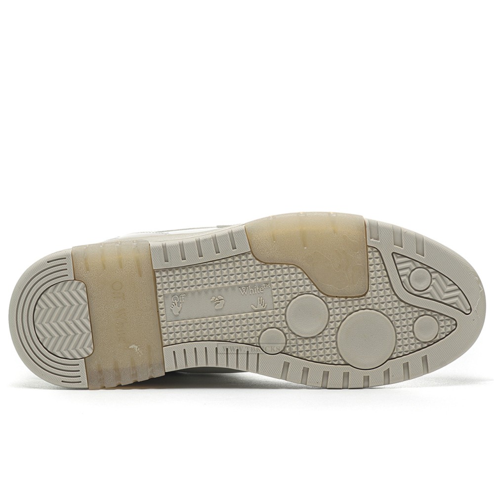 TBkicks OFF-WHITE Out Of Office "OOO" Low Nude White (Women's)