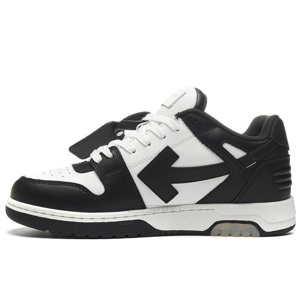 TBkicks OFF-WHITE Out Of Office OOO Low Tops White Black White