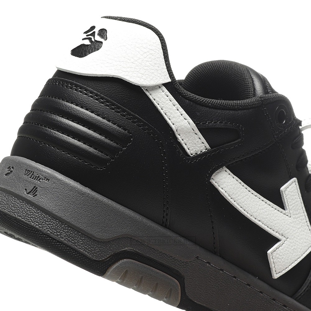 TBkicks OFF-WHITE Out Of Office OOO Low Tops Black Grey White FW23