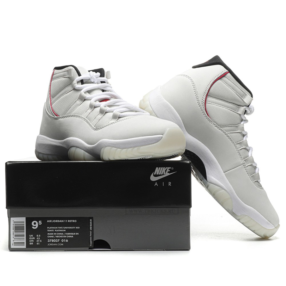 TBkicks Air Jordan 11 Retro Platinum Tint