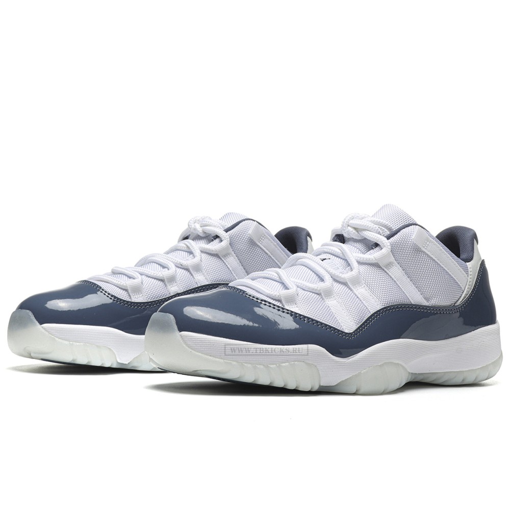TBkicks Jordan 11 Retro Low Diffused Blue (2024)