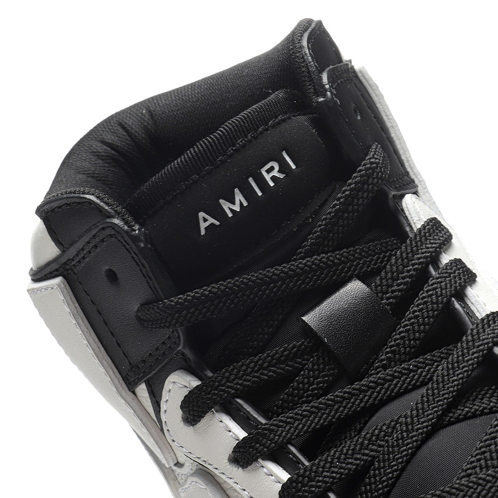 TBkicks AMIRI Skel Top Low Black White High-Top