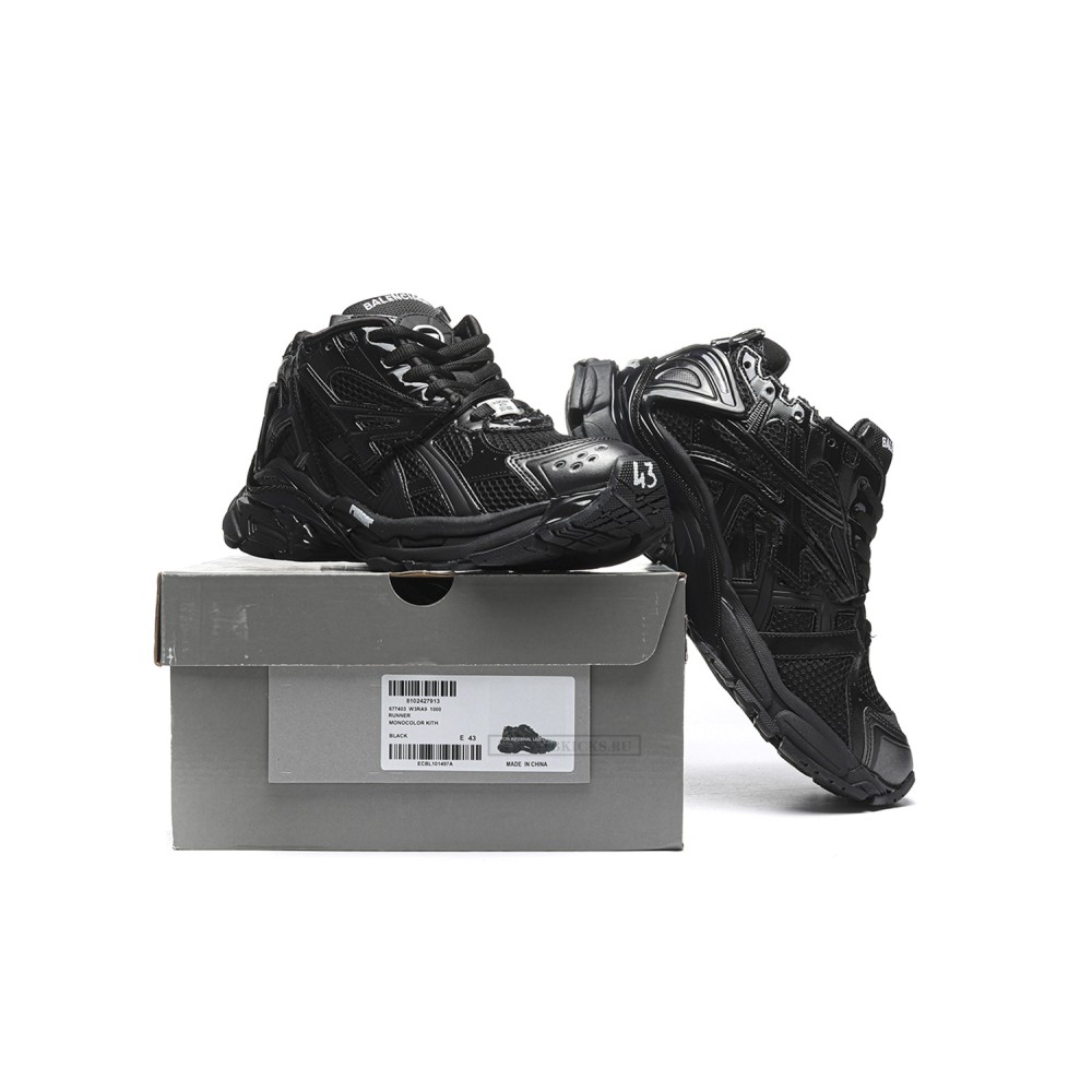 TBkicks Ba1enci*ga Runner Black