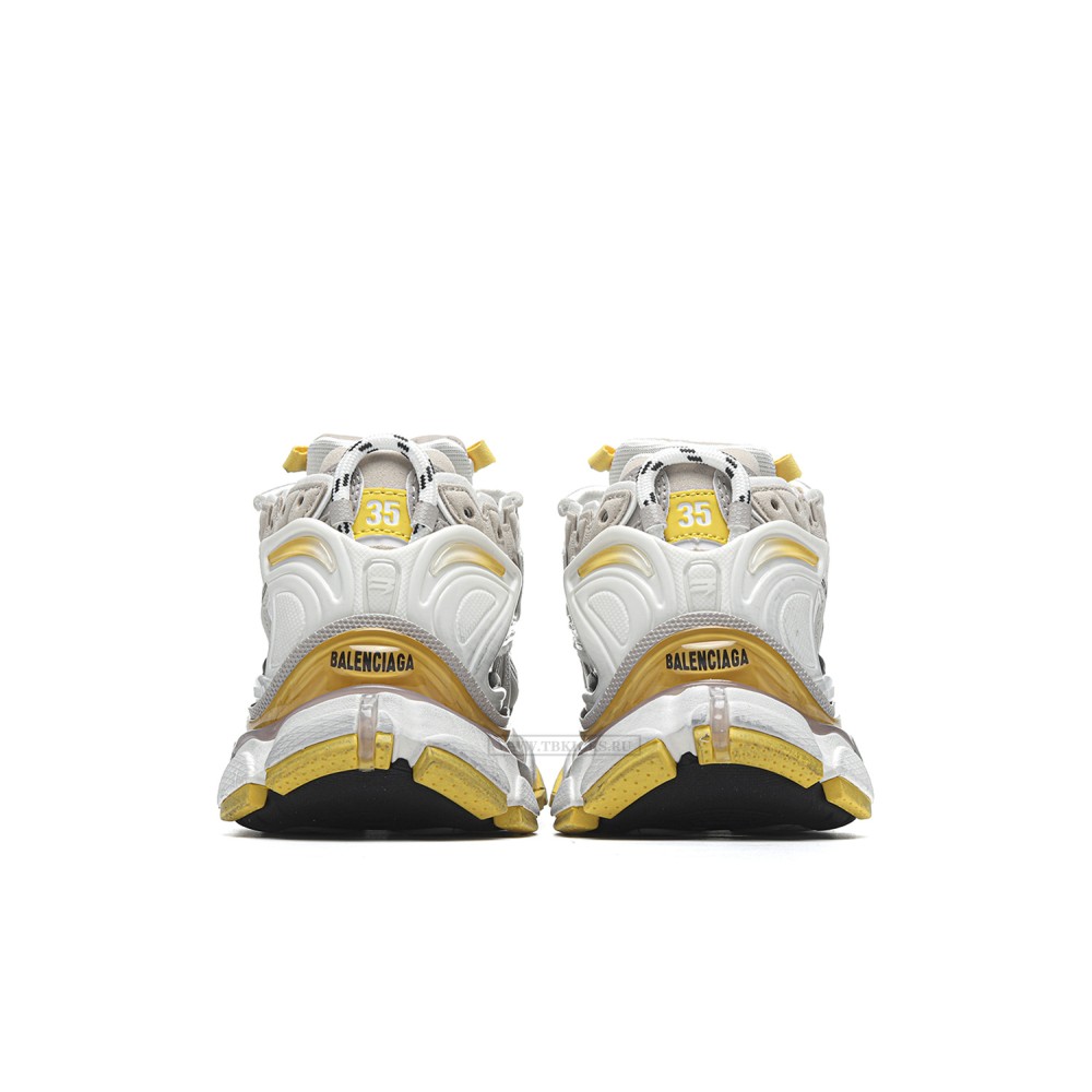TBkicks Ba1enci*ga Runner Beige Yellow Nylon/Suede