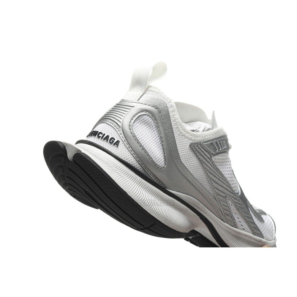 TBkicks Ba1enci*ga Circuit Sneaker White/Silver
