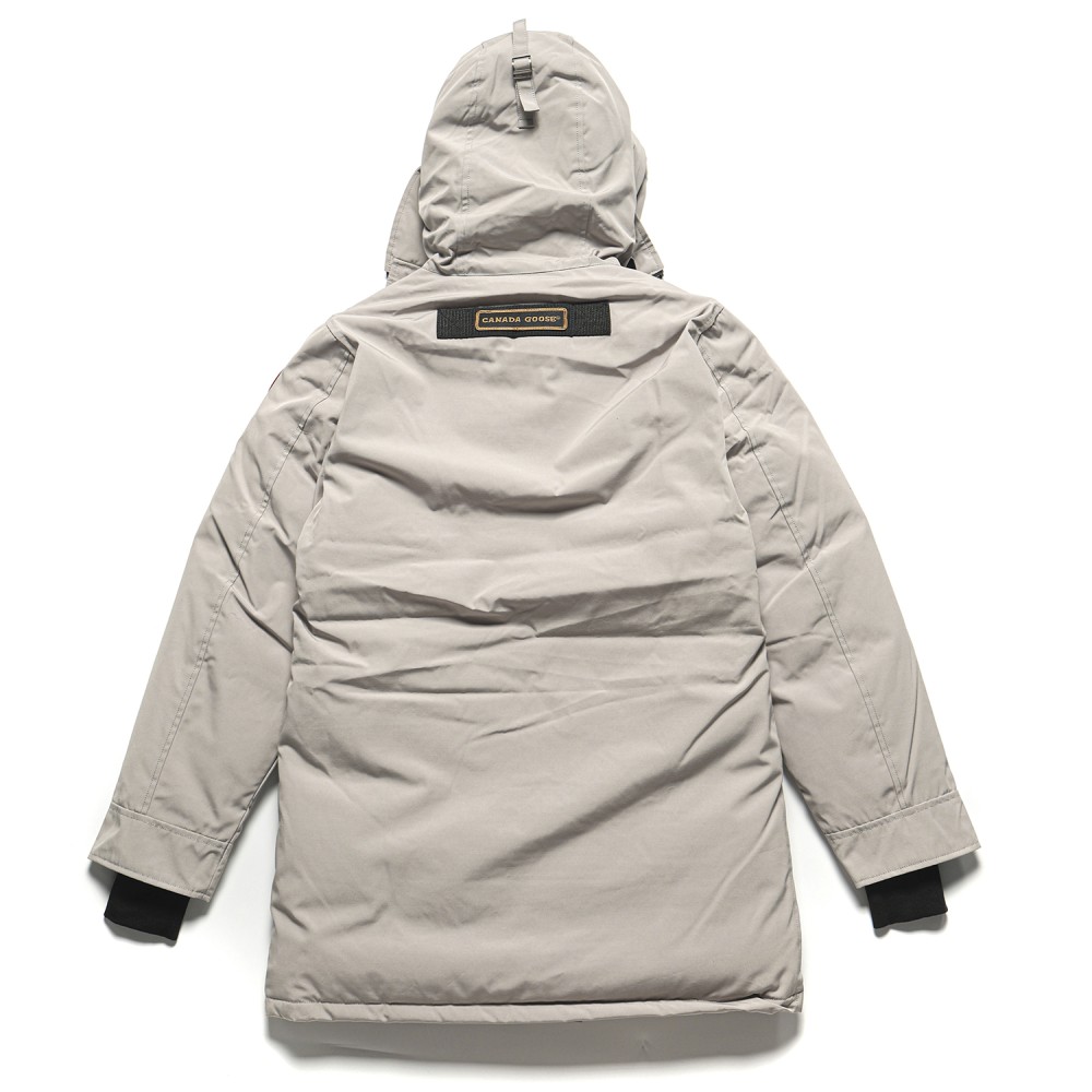 TBkicks Canada Gocse   Beige white    Expedition Parka