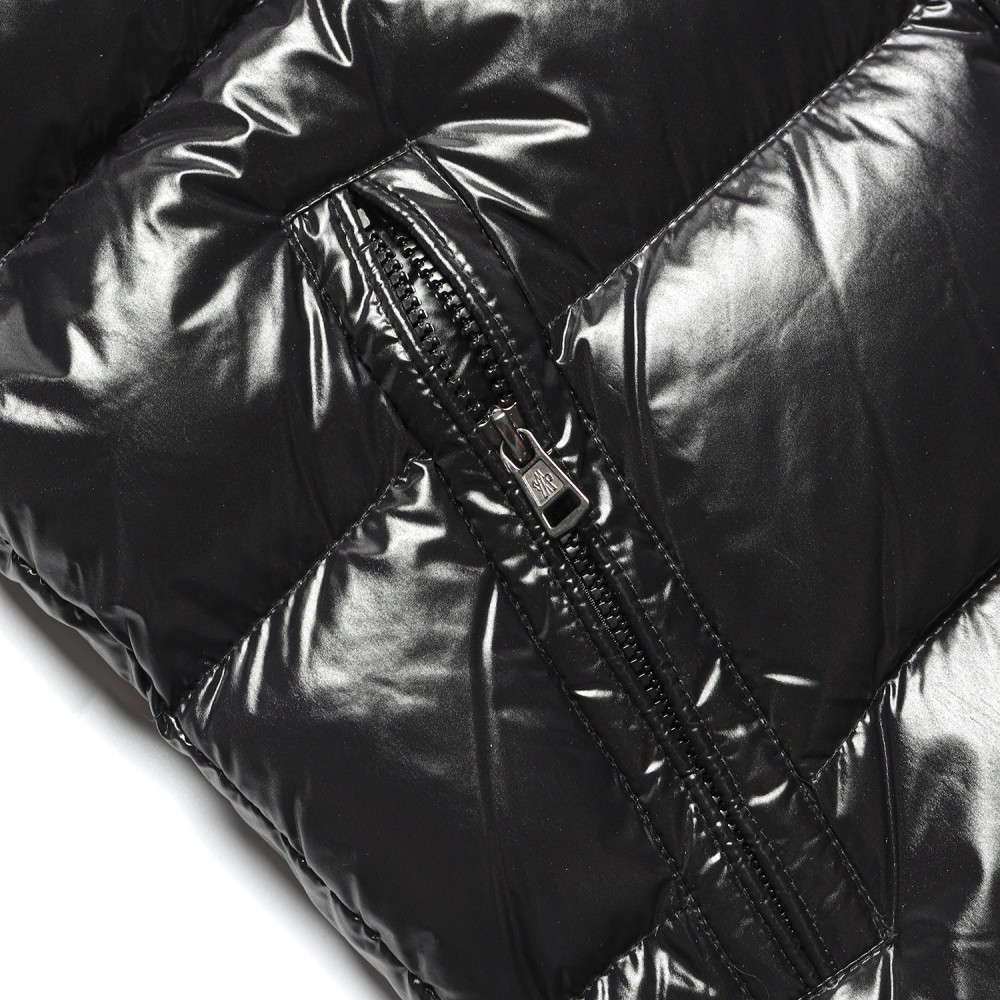 TBkicks *MONCER MAYA SHORT DOWN JACKET  Black
