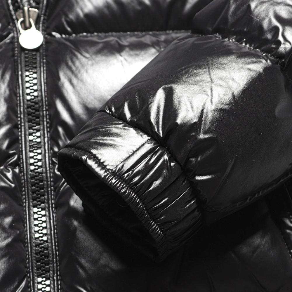 TBkicks *MONCER MAYA SHORT DOWN JACKET  Black