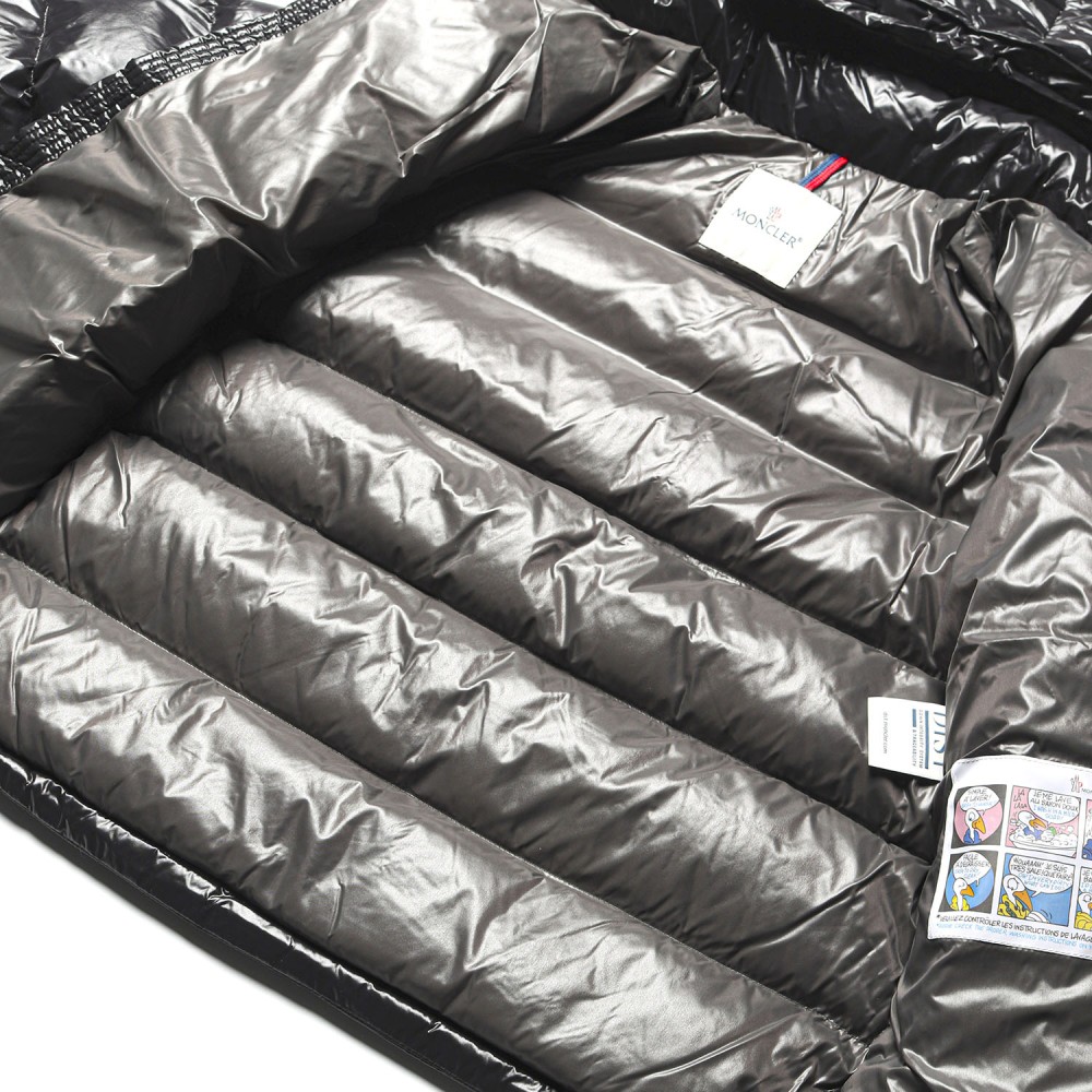 TBkicks *MONCER MAYA SHORT DOWN JACKET  Black