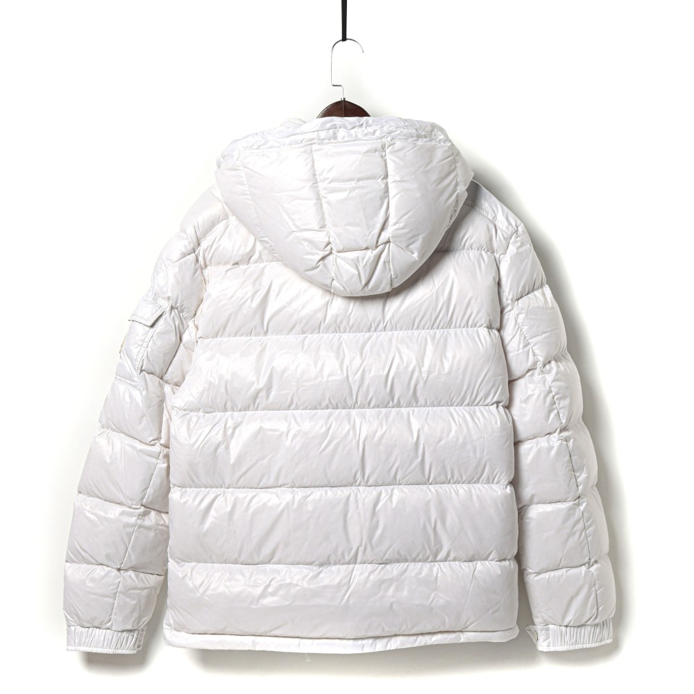 TBkicks *MONCER MAYA SHORT DOWN JACKET White