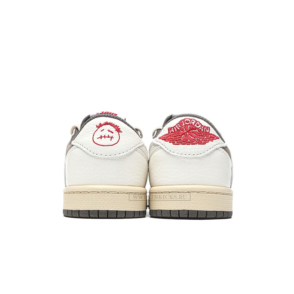 TBkicks Travis Scott Air Jordan 1 Low Reverse Mocha (PS)