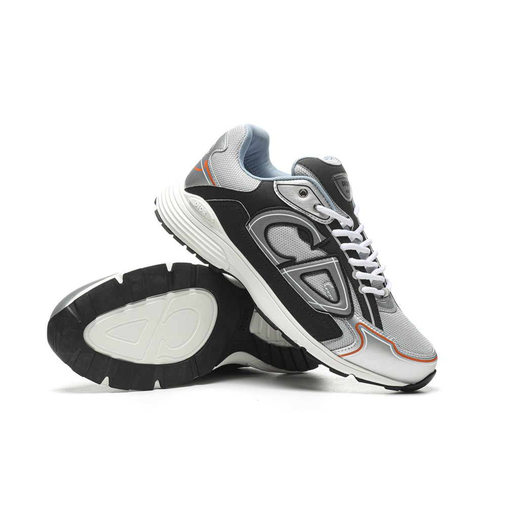 TBkicks D10R B30 Silver Dark Grey Orange