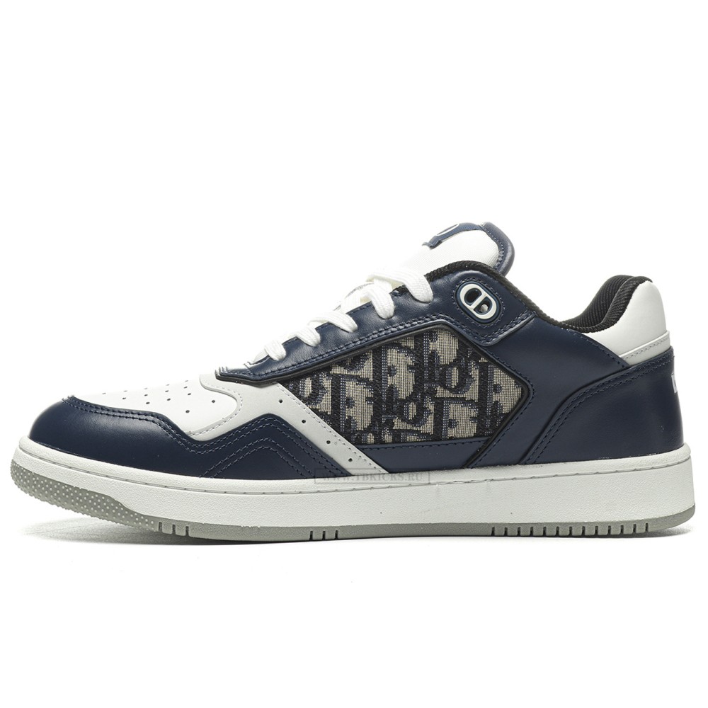 tbkicks d10r b27 low blue cream D*or gray beige black D*or oblique jacquard