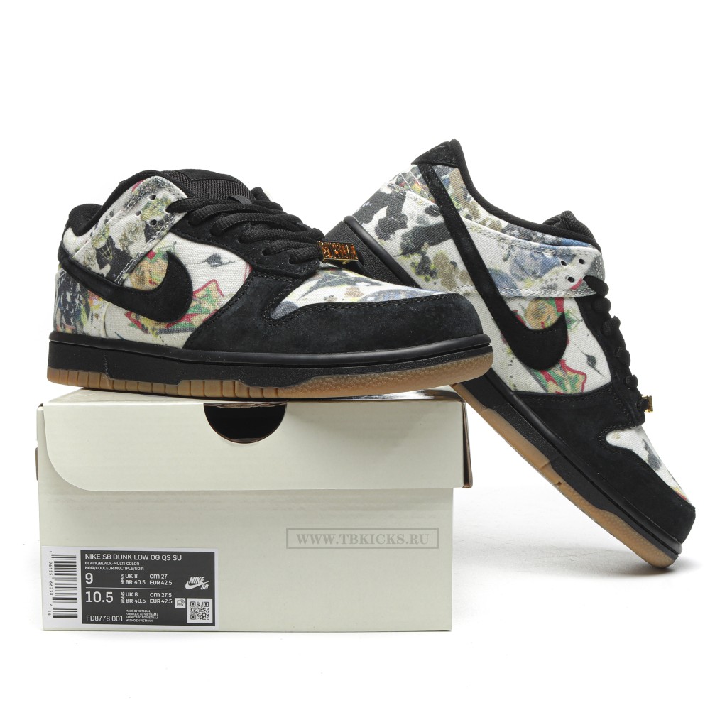 tbkicks nike sb dunk low S*p*e rammellzee