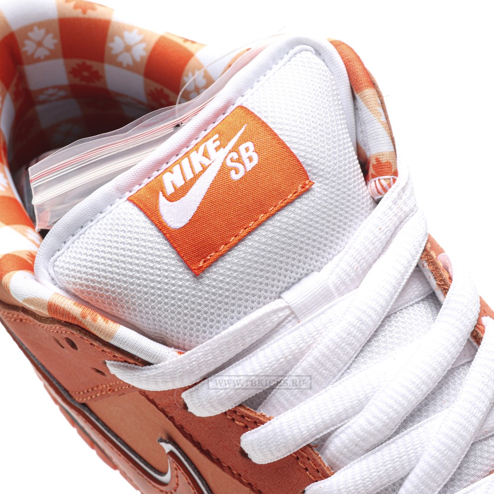 TBkicks Nike SB Dunk Low Concepts Orange Lobster