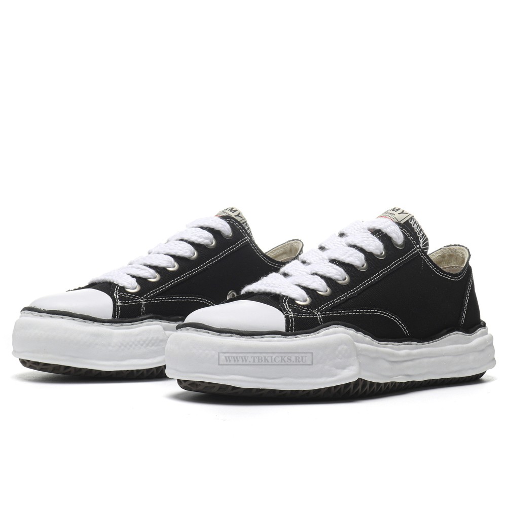 tbkicks Ma*s*n mihara yasuhiro peterson og sole canvas low black