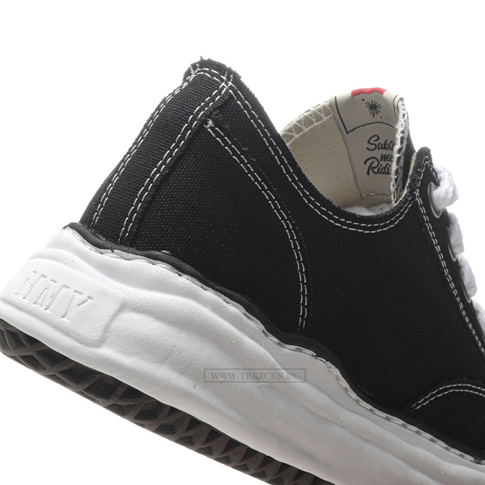 tbkicks Ma*s*n mihara yasuhiro peterson og sole canvas low black