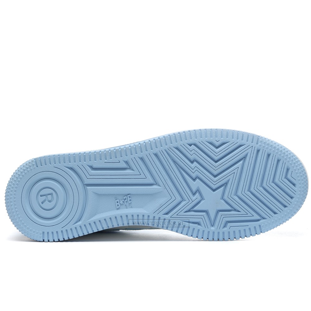 TBkicks A Bathing Ape Bape STA Low Blue