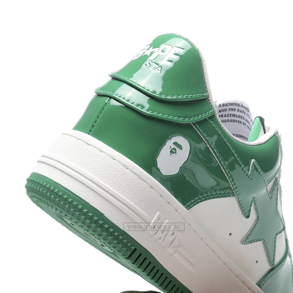 TBkicks A Bathing Ape Bape STA Low Green