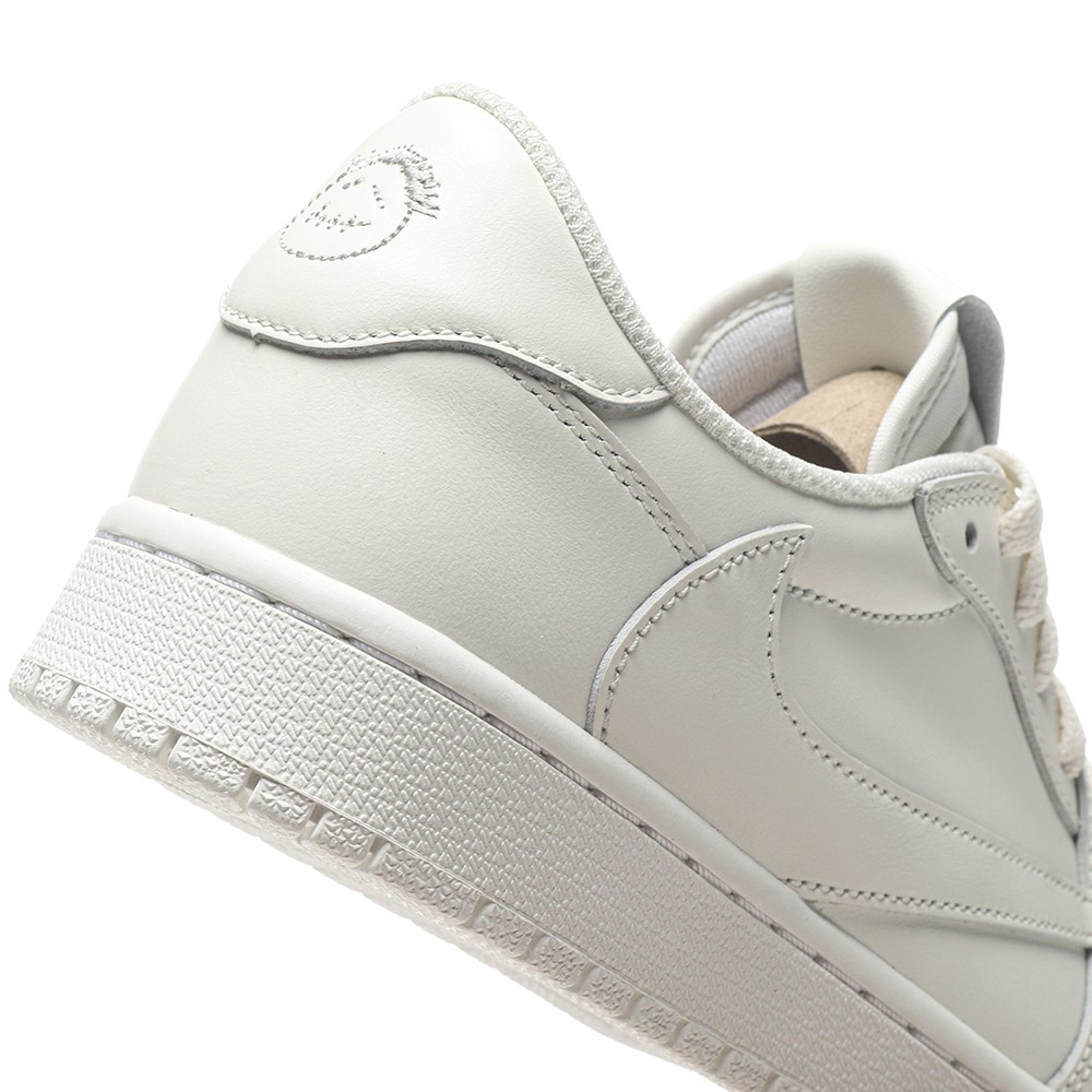 TBkicks  Air Jordan 1 Retro Low OG SP Travis Scott All White