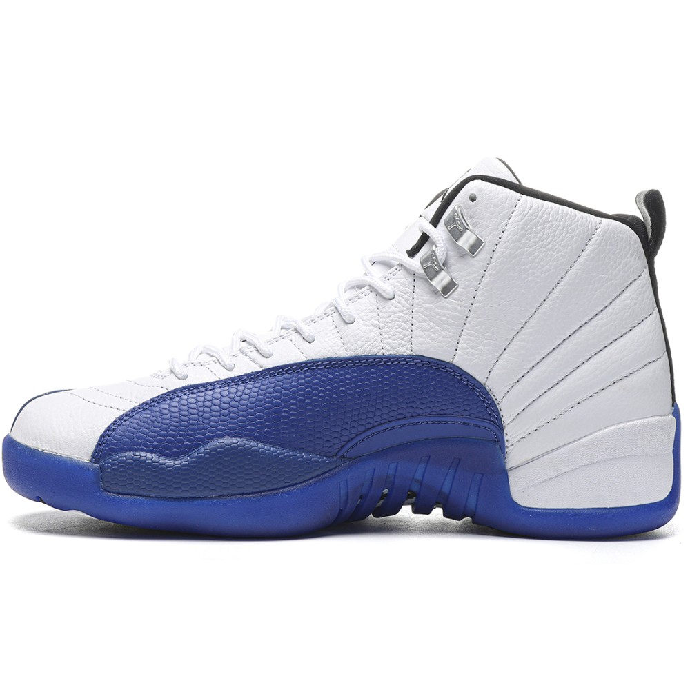 TBkicks Air Jordan Air Jordan 12 Retro   White ,blue and black