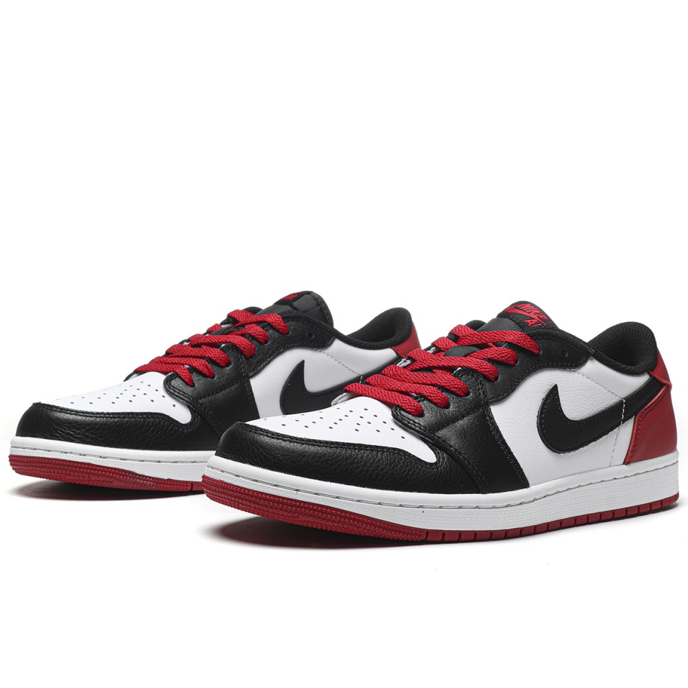 TBkicks Jordan 1 Retro Low OG Black Toe (2023)