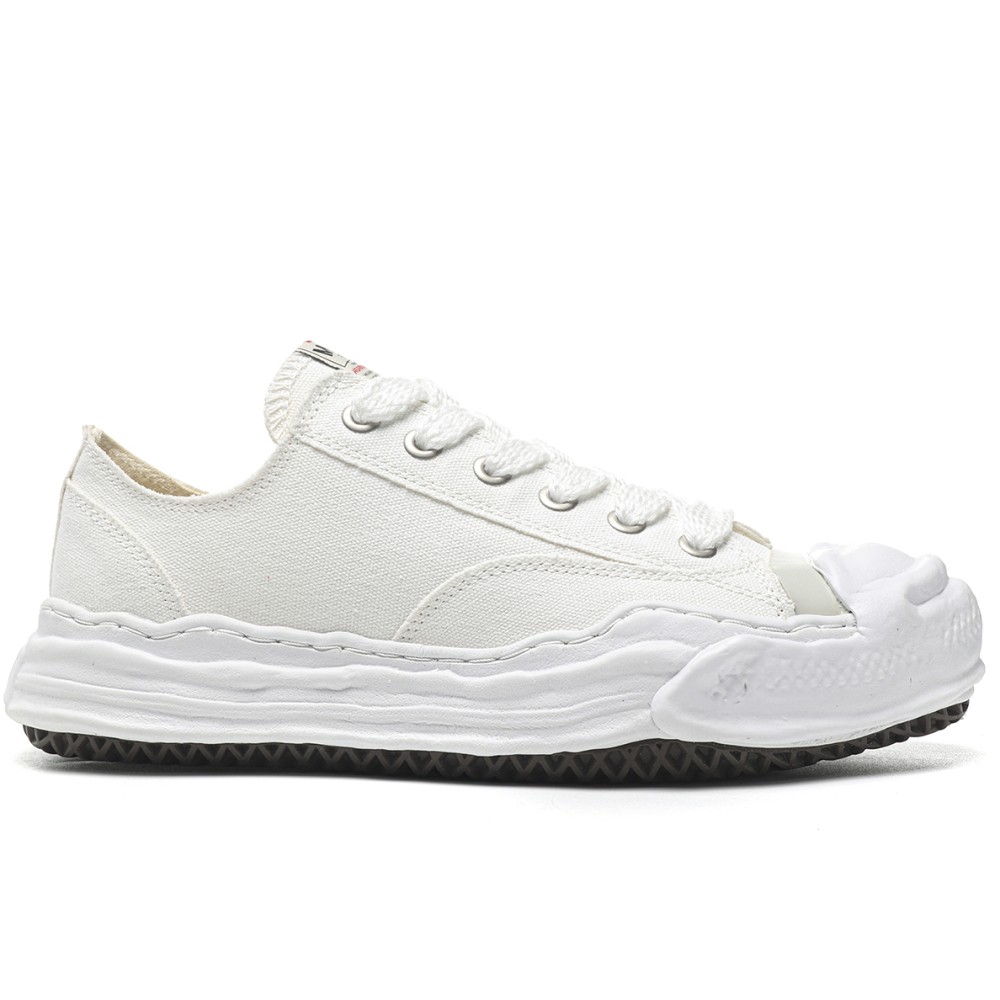 tbkicks Ma*s*n mihara yasuhiro hank og sole canvas low white