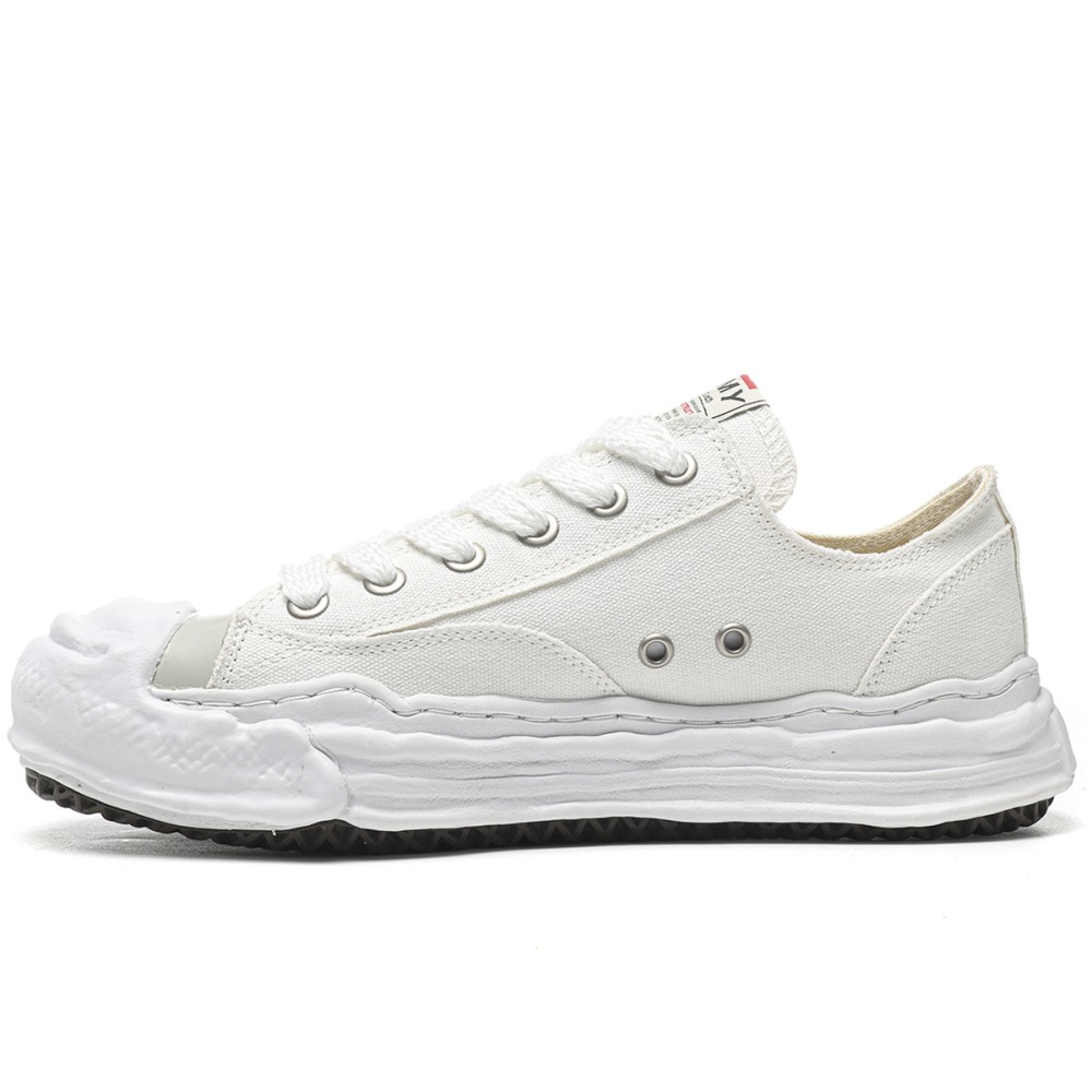 tbkicks Ma*s*n mihara yasuhiro hank og sole canvas low white