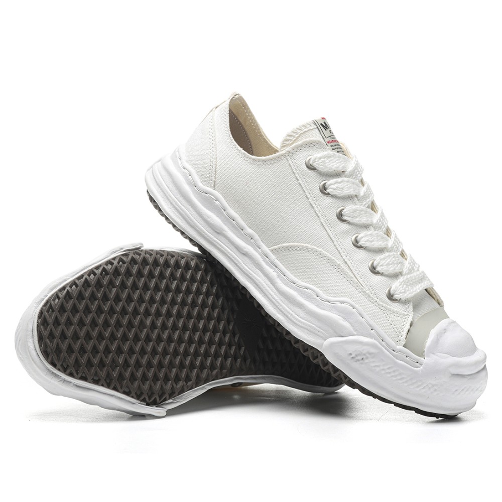 tbkicks Ma*s*n mihara yasuhiro hank og sole canvas low white