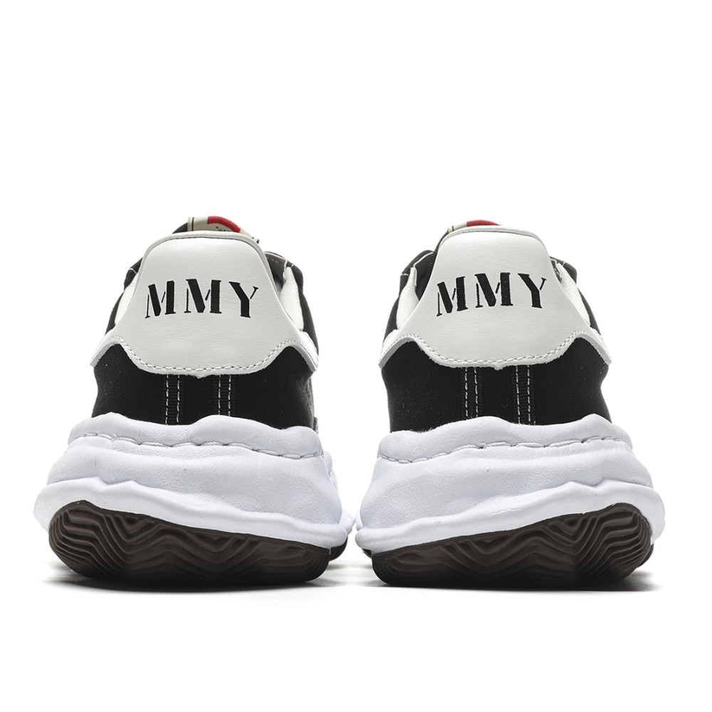 tbkicks Ma*s*n mihara yasuhiro hank og sole canvas low black