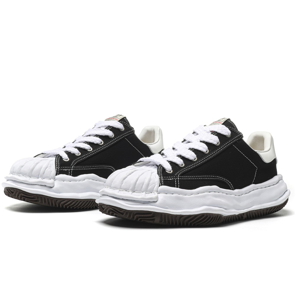 tbkicks Ma*s*n mihara yasuhiro hank og sole canvas low black