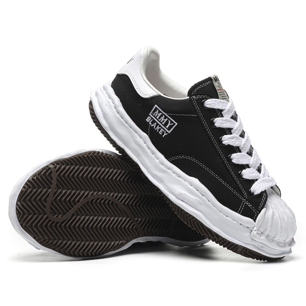 tbkicks Ma*s*n mihara yasuhiro blakey og sole canvas low black