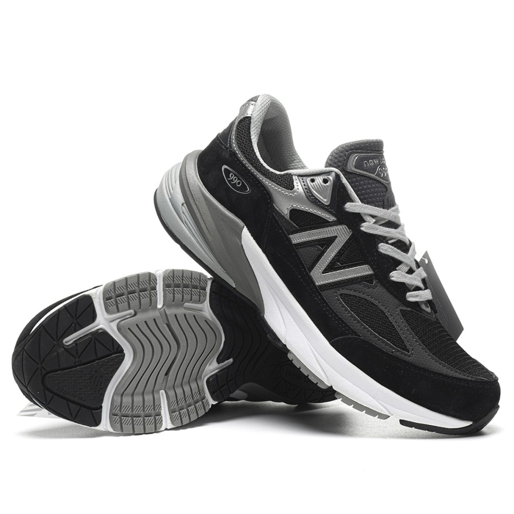 TBkicks New Balance 990v6 MiUSA Black Grey White