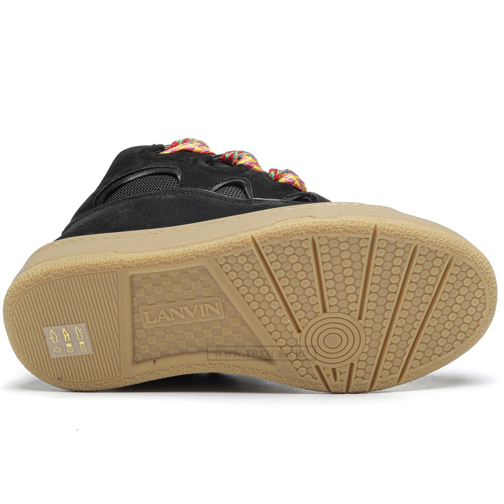 TBkicks 1ANV1N Leather Curb Black