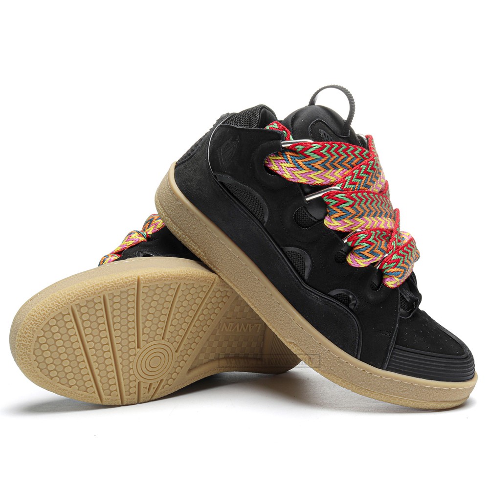 TBkicks 1ANV1N Leather Curb Black