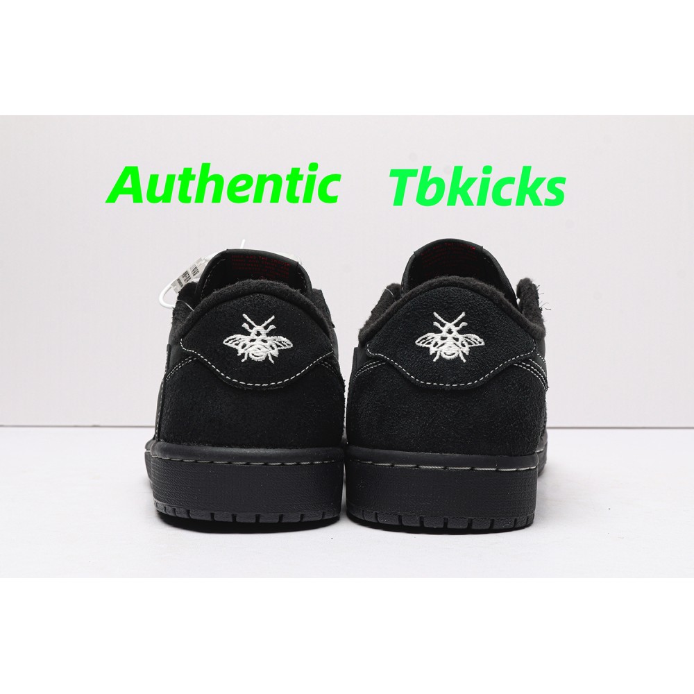TBkicks Travis Scott Air Jordan 1 Black Phantom