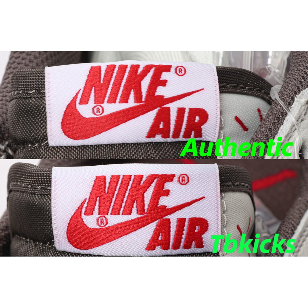 TBkicks Travis Scott Air Jordan 1 Reverse Mocha