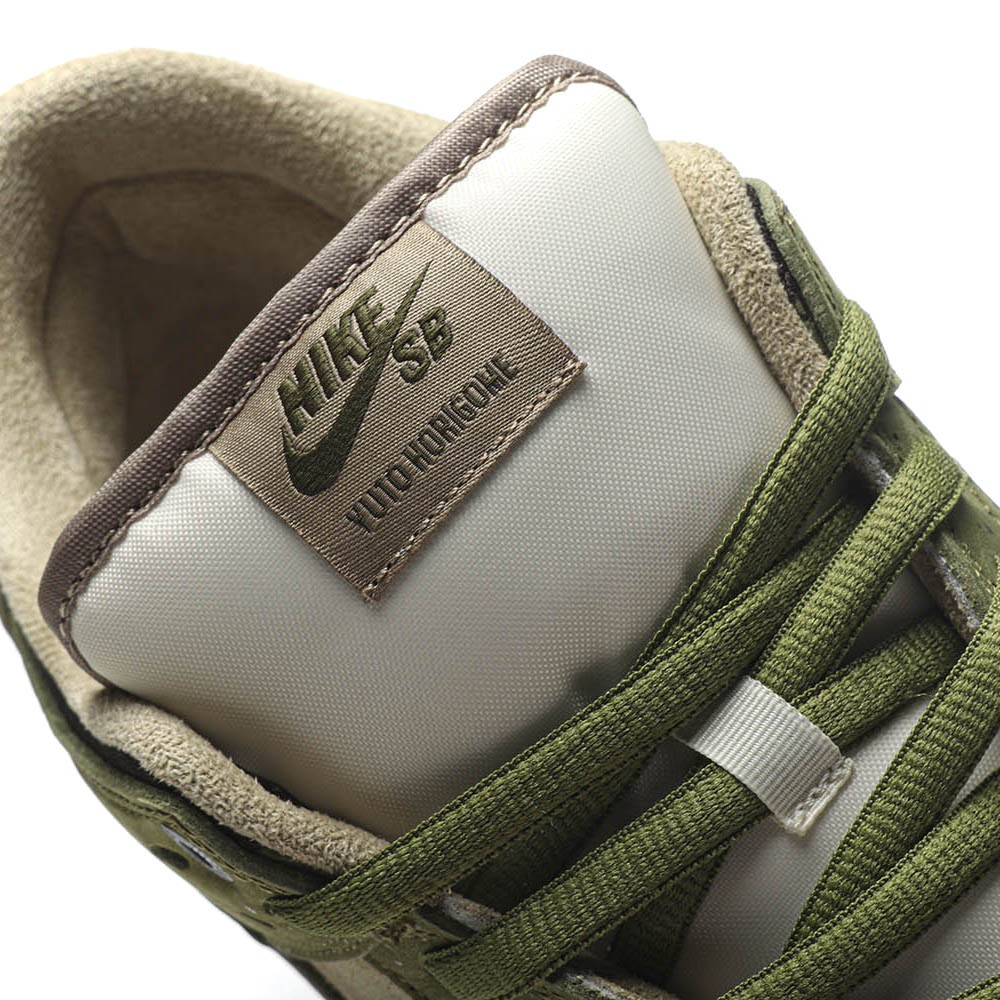 TBkicks Nike SB Dunk Low Asparagus/Legion Green Yuto Horigome x